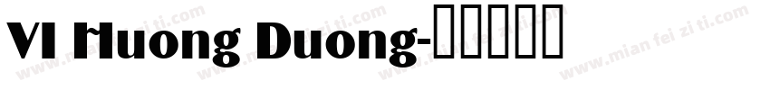 VI Huong Duong字体转换